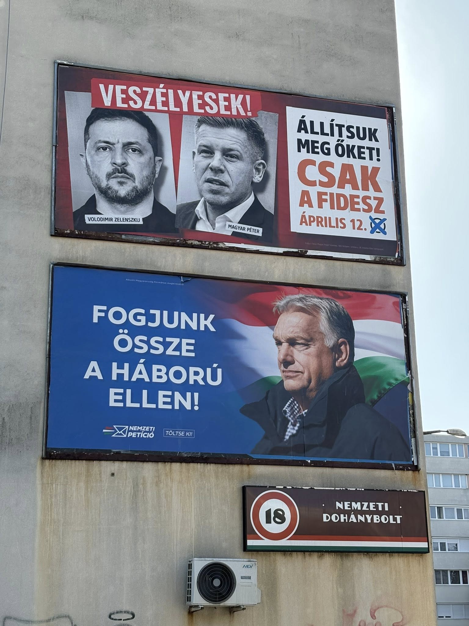 Let op Hongaren want Magyar speelt onder één hoedje met Zelenski (beweerde Fidesz met bij Orban de oproep ‘laten we ons verenigen tegen de oorlog’)